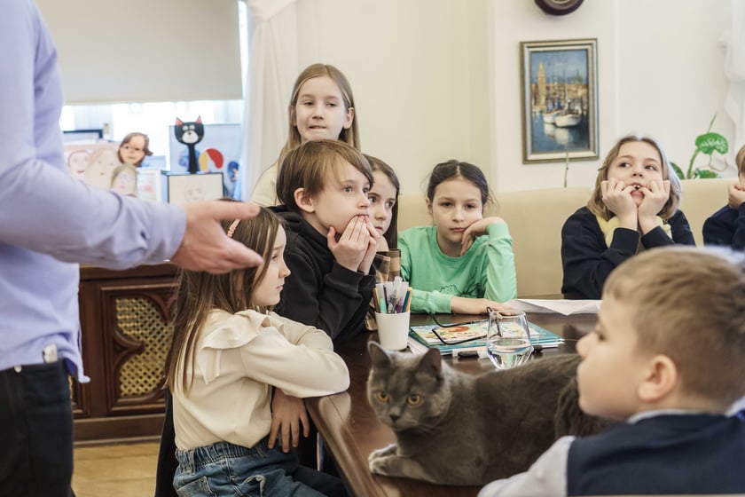 Dziś w Ratuszu gościły kolejne grupy uczniów z wrocławskich szkół