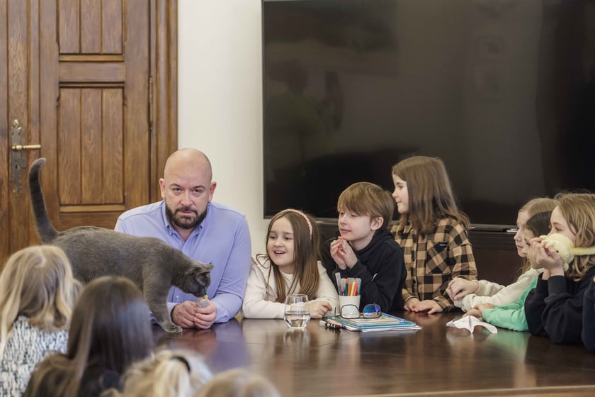 Dziś w Ratuszu gościły kolejne grupy uczniów z wrocławskich szkół