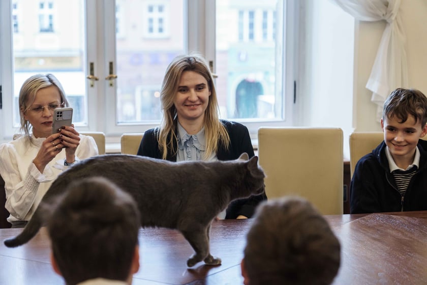 Dziś w Ratuszu gościły kolejne grupy uczniów z wrocławskich szkół