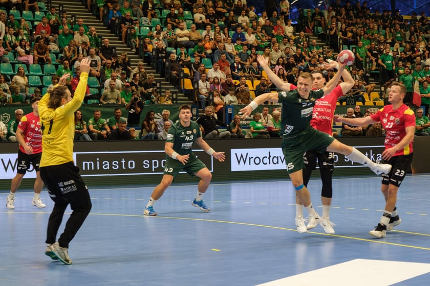 Zdjęcia z meczu Śląsk Wrocław - Piotrkowianin w Spartan Hali Orbita - 6.09.2026 r.