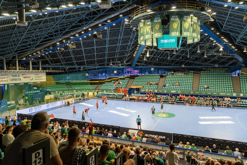 Zdjęcia z meczu Śląsk Wrocław - Piotrkowianin w Spartan Hali Orbita - 6.09.2026 r.