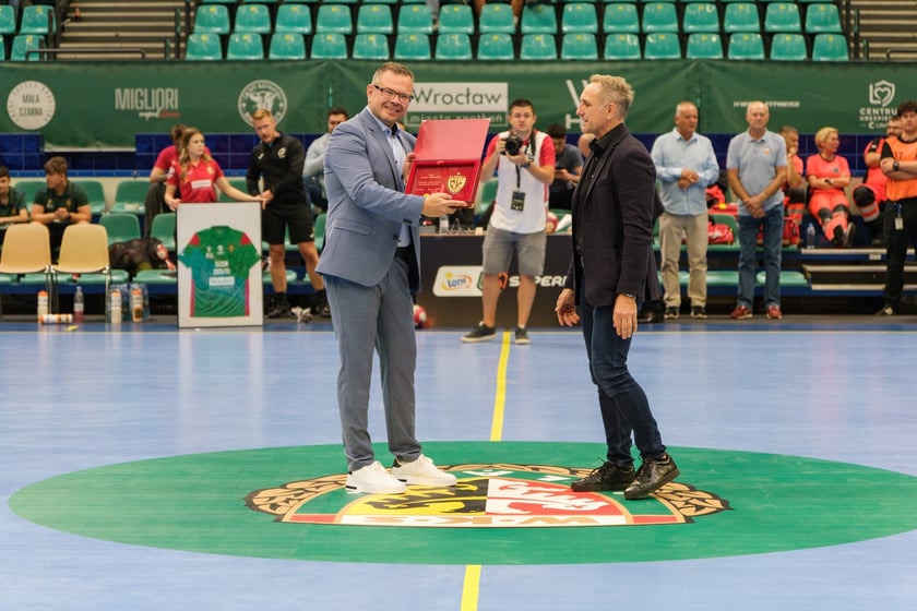 Zdjęcia z meczu Śląsk Wrocław - Piotrkowianin w Spartan Hali Orbita - 6.09.2026 r.