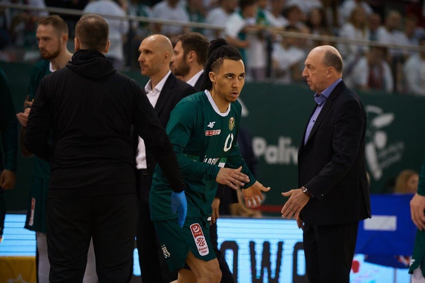 Koszykarze Śląska i Legii stworzyli w Warszawie emocjonujące widowisko