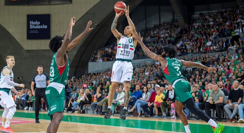 Nasi zawodnicy (na zdjęciu Travis Trice) na pewno słyszą głośny doping kibiców Śląska