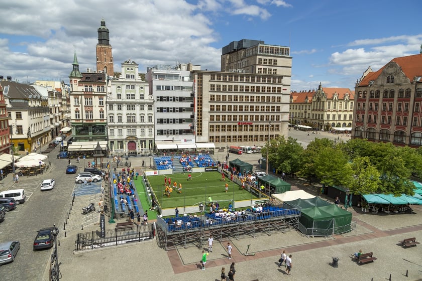Wrocław CUP - XII Międzynarodowe Mistrzostwa Polski w Piłce Ulicznej Osób Bezdomnych.
