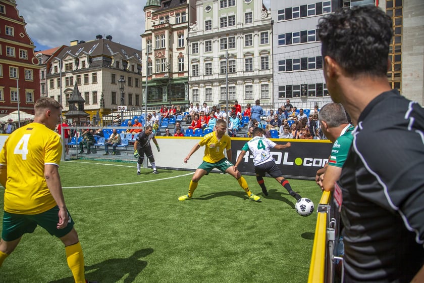 Wrocław CUP - XII Międzynarodowe Mistrzostwa Polski w Piłce Ulicznej Osób Bezdomnych.