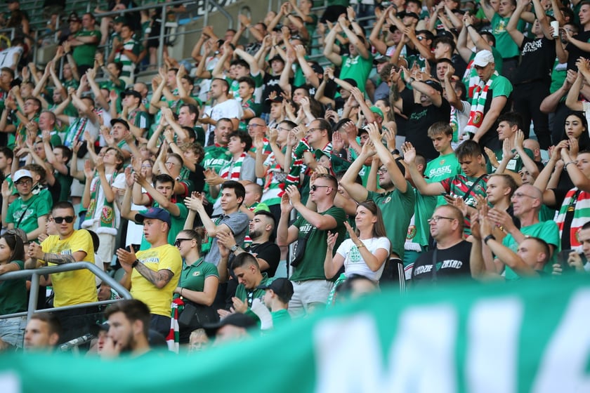 WKS Śląsk Wrocław - Pogoń Szczecin, 24 lipca 2022 r., Tarczyński Arena