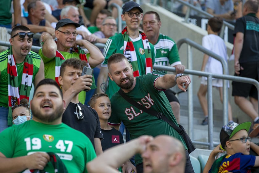 WKS Śląsk Wrocław - Pogoń Szczecin, 24 lipca 2022 r., Tarczyński Arena