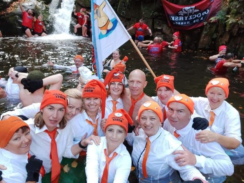 Wrocławskie morsy w Karkonoszach