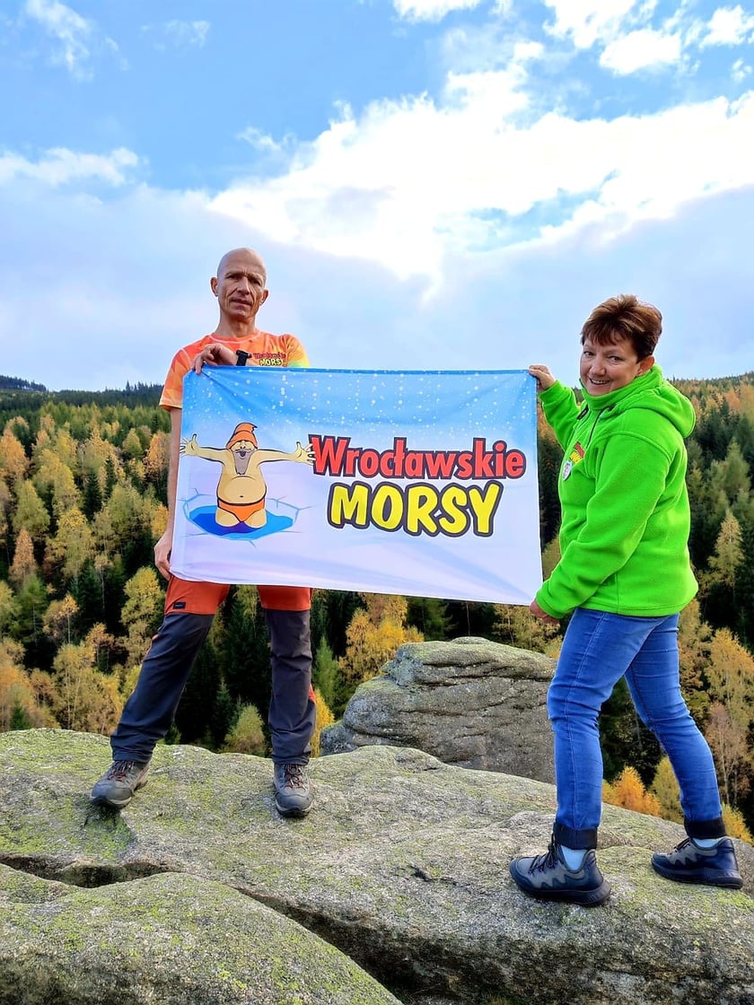 Wrocławskie morsy w Karkonoszach