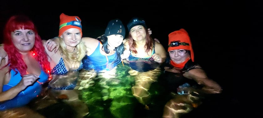 Wrocławskie morsy w Karkonoszach