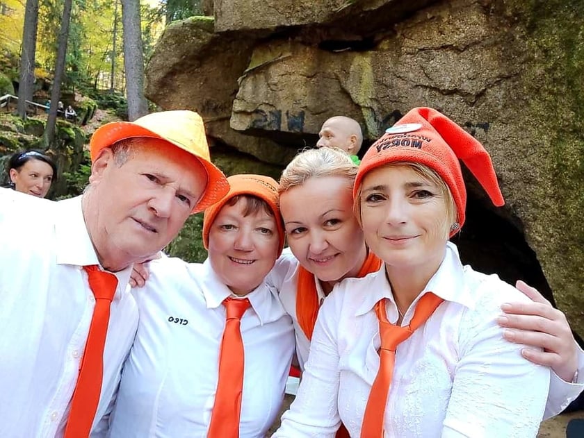 Wrocławskie morsy w Karkonoszach