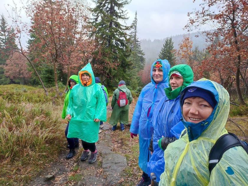 Wrocławskie morsy w Karkonoszach