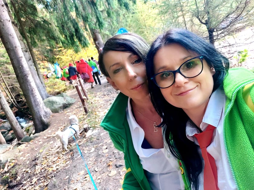 Wrocławskie morsy w Karkonoszach