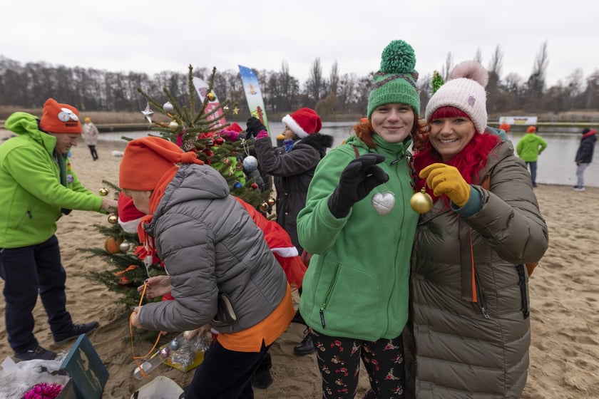 Tak morsy z Wrocławia ubierały choinkę