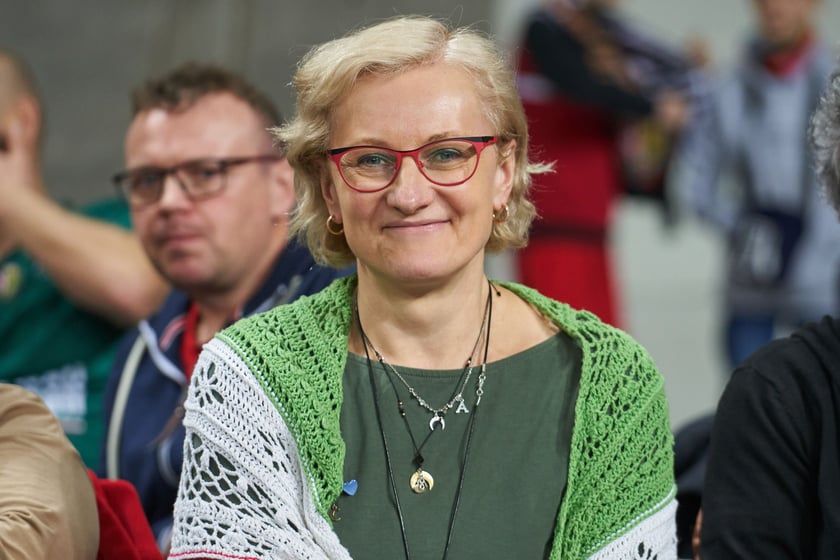 Zdjęcia z meczy Śląska Wrocław z Gran Canarią 11 stycznia 2023 w Hali Stulecia