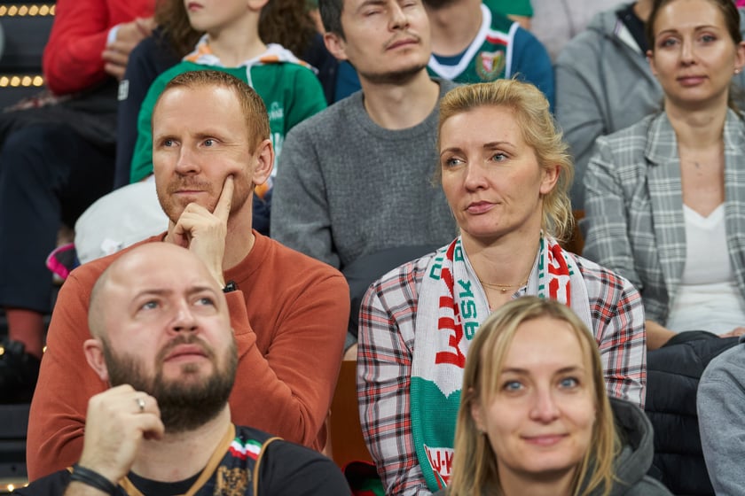 Zdjęcia z meczy Śląska Wrocław z Gran Canarią 11 stycznia 2023 w Hali Stulecia