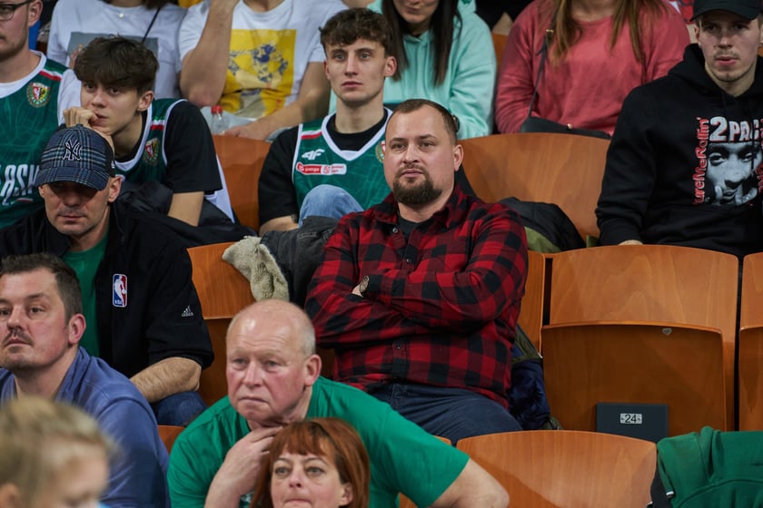 Zdjęcia z meczy Śląska Wrocław z Gran Canarią 11 stycznia 2023 w Hali Stulecia