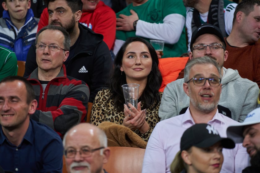 Zdjęcia z meczy Śląska Wrocław z Gran Canarią 11 stycznia 2023 w Hali Stulecia