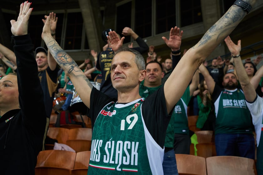 Mecz Śląska Wrocław z Hamburg Towers