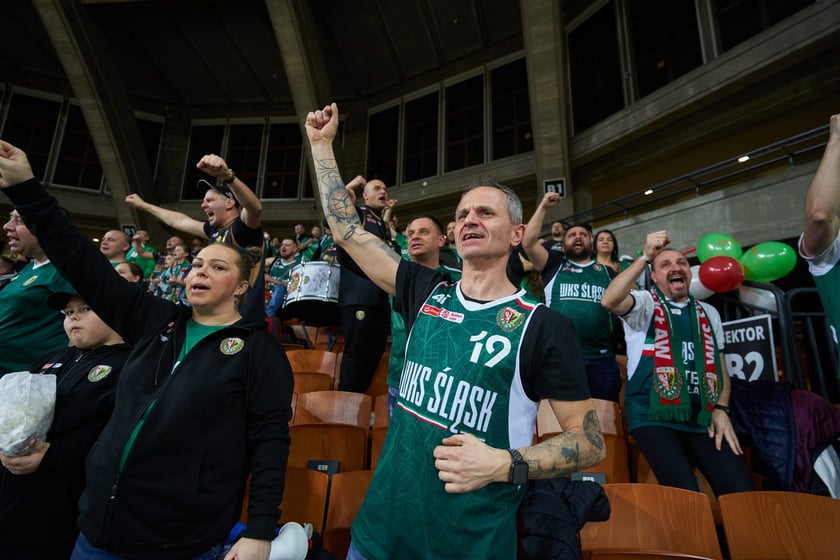 Mecz Śląska Wrocław z Hamburg Towers