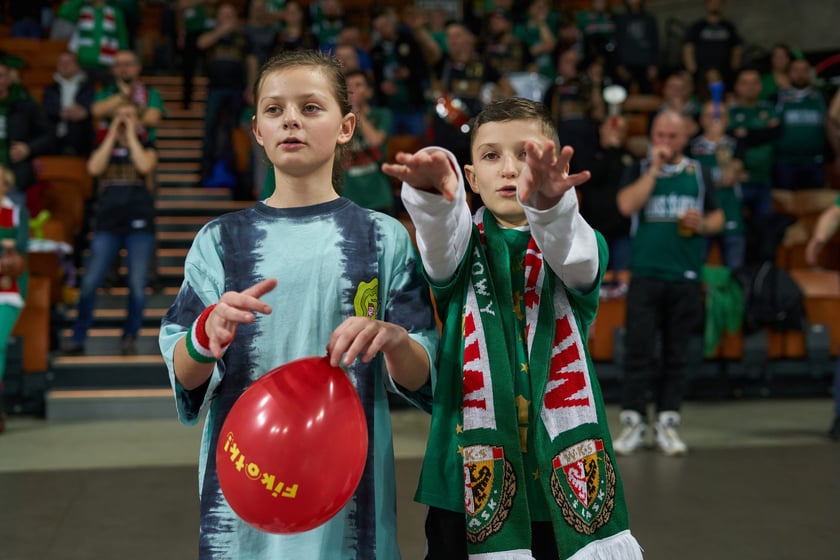 Mecz Śląska Wrocław z Hamburg Towers