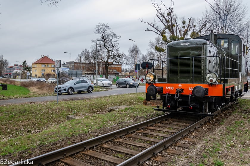 Przejazd zabytkowymi pociągami po Wrocławiu, 12.03.2023