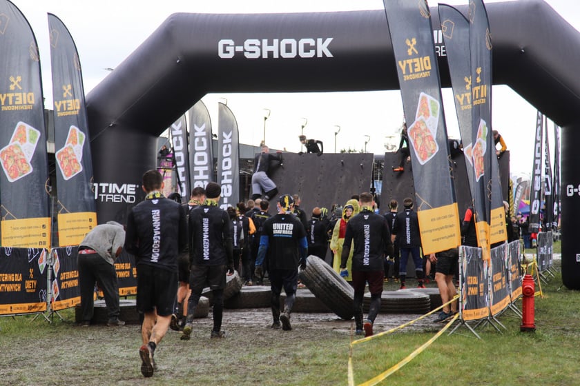 Zawody Runmageddon na Tarczyński Arena na Pilczycach we Wrocławiu