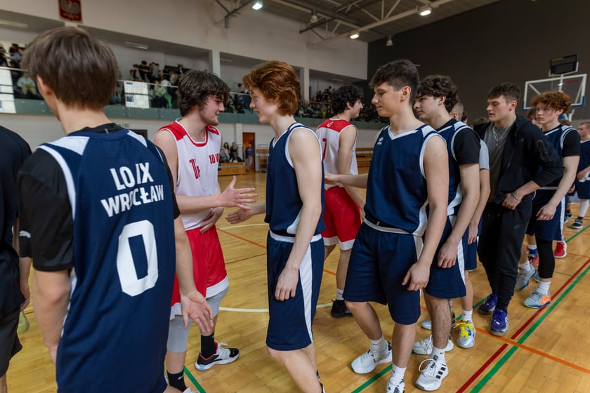 Finał Wrocławskiej Ligii Koszykówki Szkół Średnich