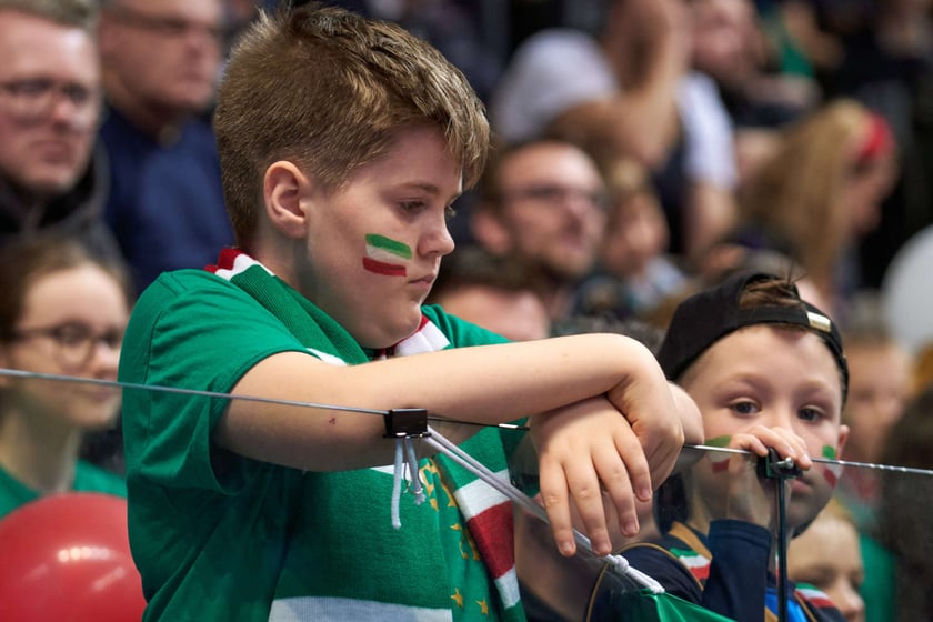 Zdjęcie z meczu Śląska z Treflem w Orbicie