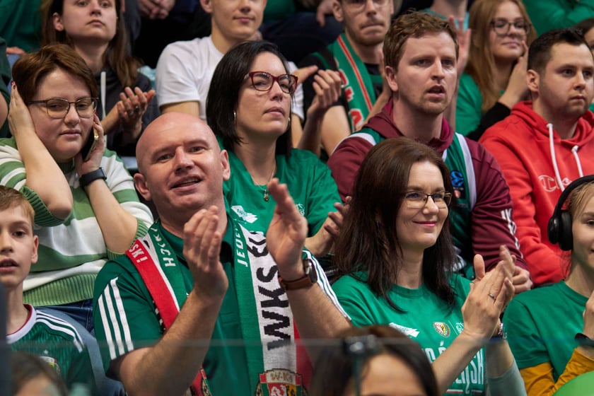 Zdjęcie z meczu Śląska z Treflem w Orbicie