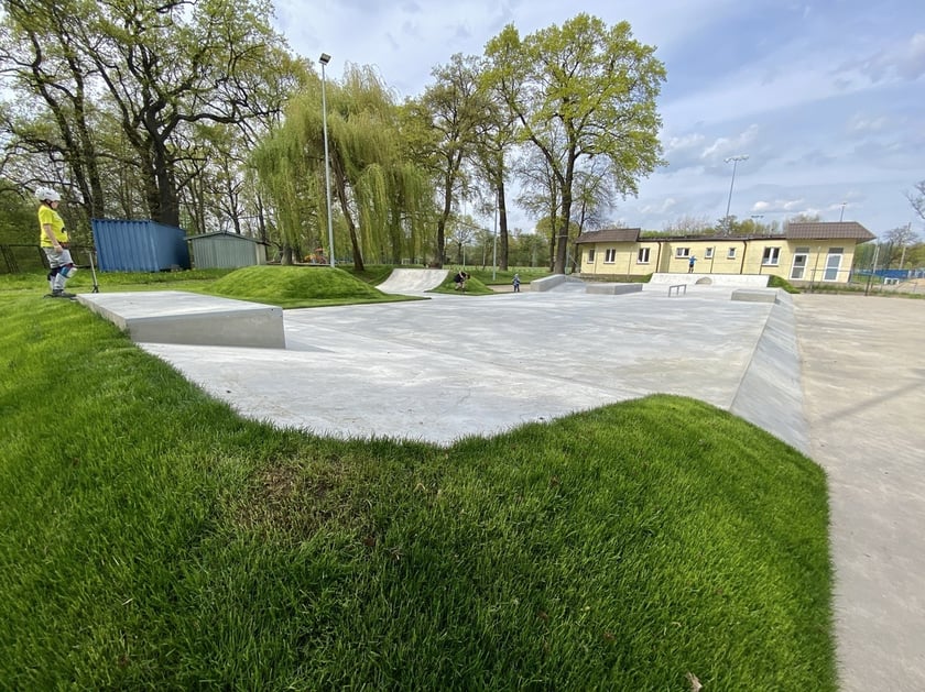 Nowy skatepark przy ul. Sołtysowickiej we Wrocławiu