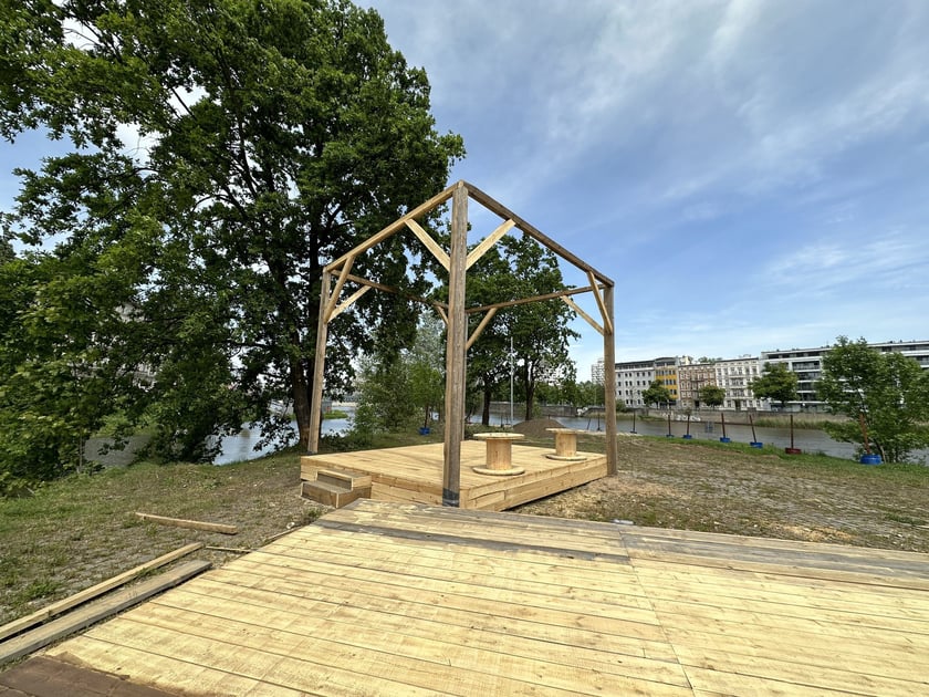 Montaż Beach Baru Port Węglowy