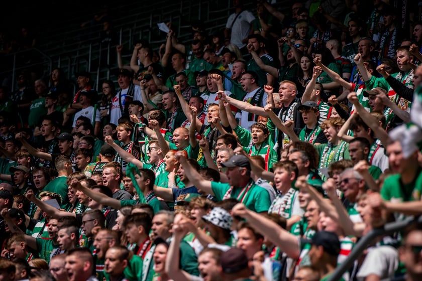 Kibice na meczach domowych na Tarczyński Arena Wrocław WKS-u Śląska Wrocław w sezonie 2022/2023