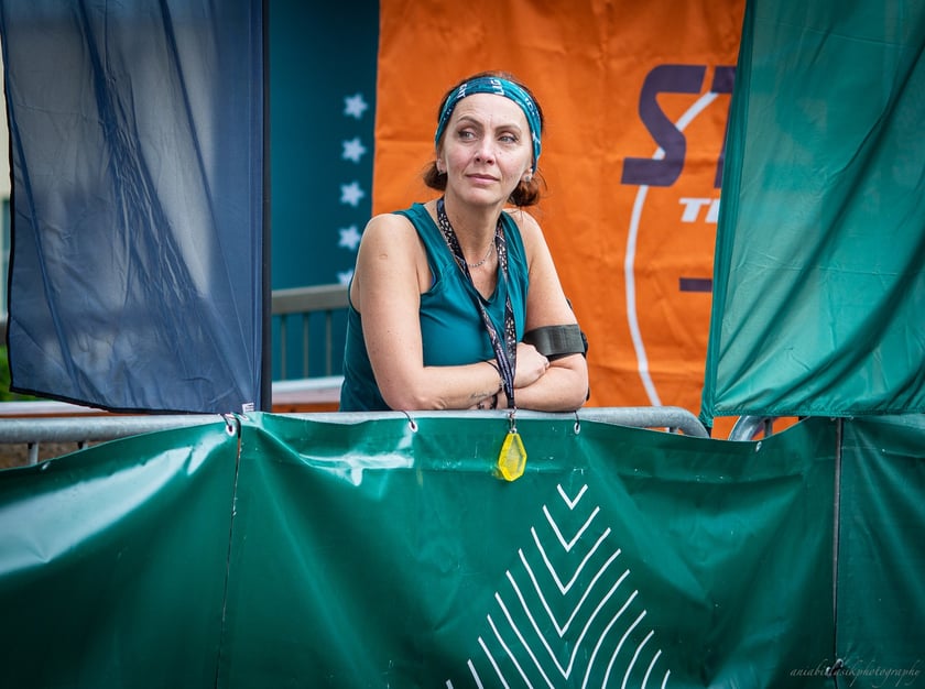 Uczestnicy biegu "3 x Śnieżka = 1 x Mont Blanc"