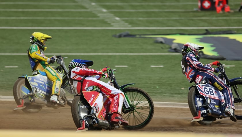 Wrocław, 29 lipca 2023, polscy żużlowcy z Drużynowym Pucharem Świata