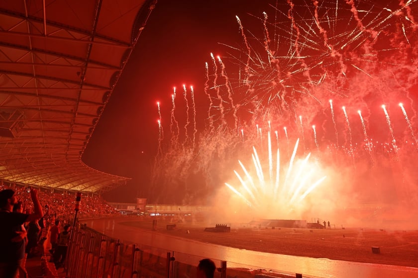 Wrocław, 29 lipca 2023, polscy żużlowcy z Drużynowym Pucharem Świata