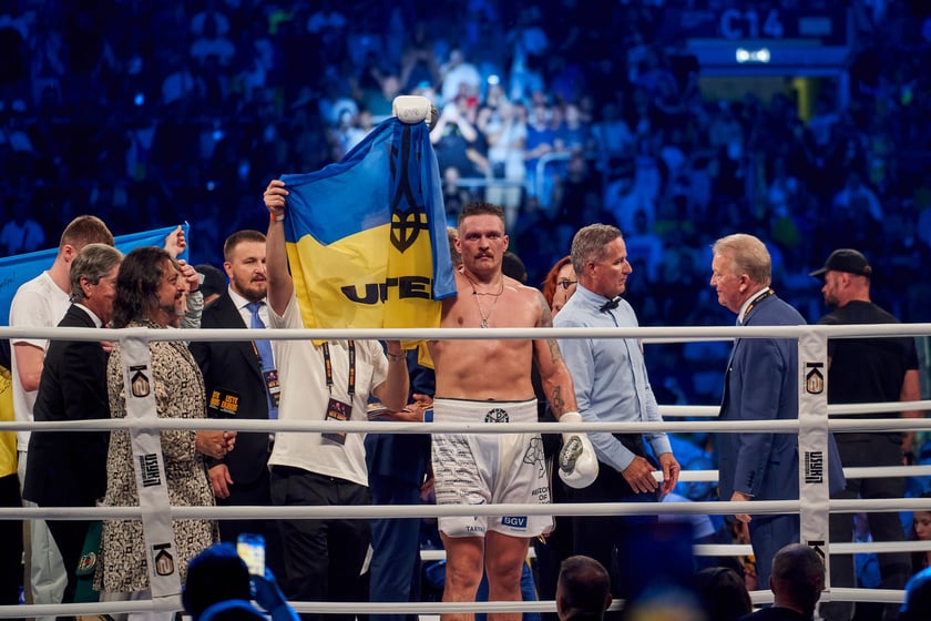 Usyk - Dubois. Zdjęcia z gali bokserskiej na Tarczyński Arenie we Wrocławiu