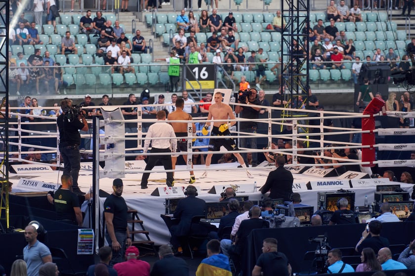 Usyk - Dubois. Zdjęcia z gali bokserskiej na Tarczyński Arenie we Wrocławiu