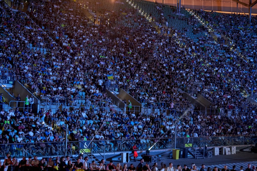 Usyk - Dubois. Zdjęcia z gali bokserskiej na Tarczyński Arenie we Wrocławiu