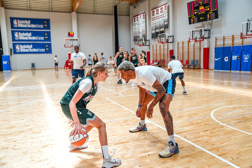 Basketball Without Borders Europe 2023, dzień 1.