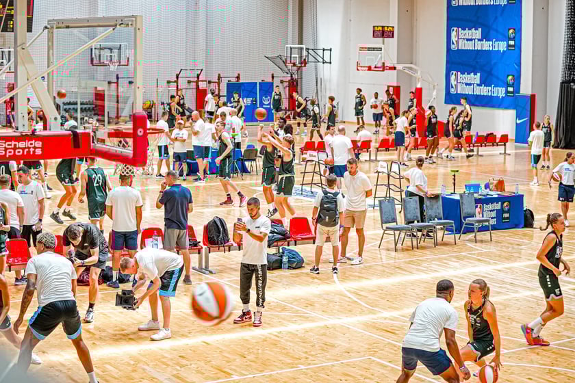 Basketball Without Borders Europe 2023, dzień 1.