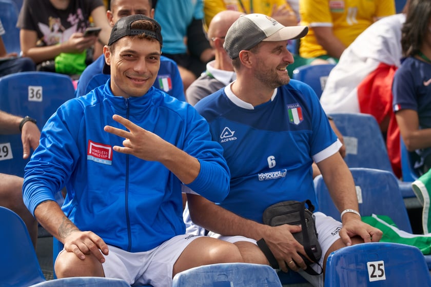 Międzynarodowe Mistrzostwa Polski w Piłce Nożnej Ulicznej Osób Bezdomnych.