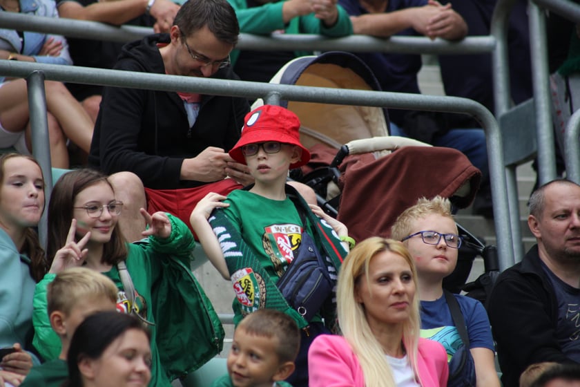 Śląsk Wrocław wygrał z Piastem Gliwice - zdjęcia kibiców