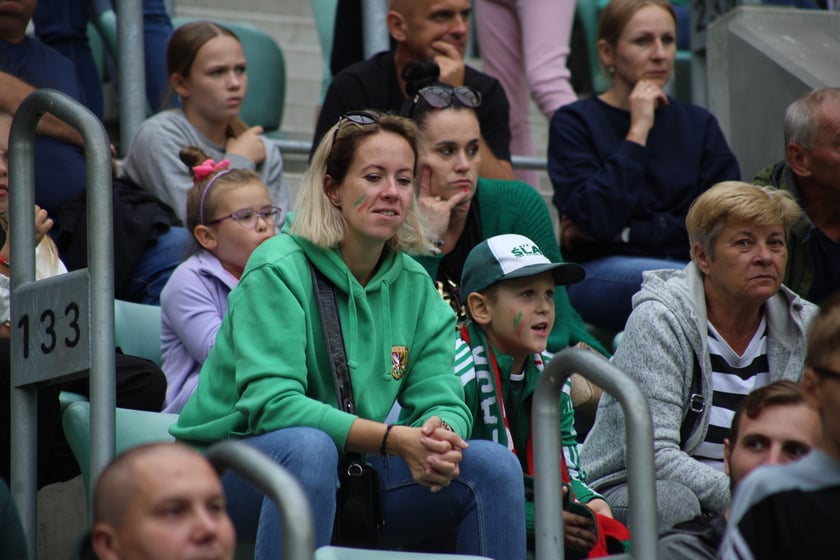 Śląsk Wrocław wygrał z Piastem Gliwice - zdjęcia kibiców