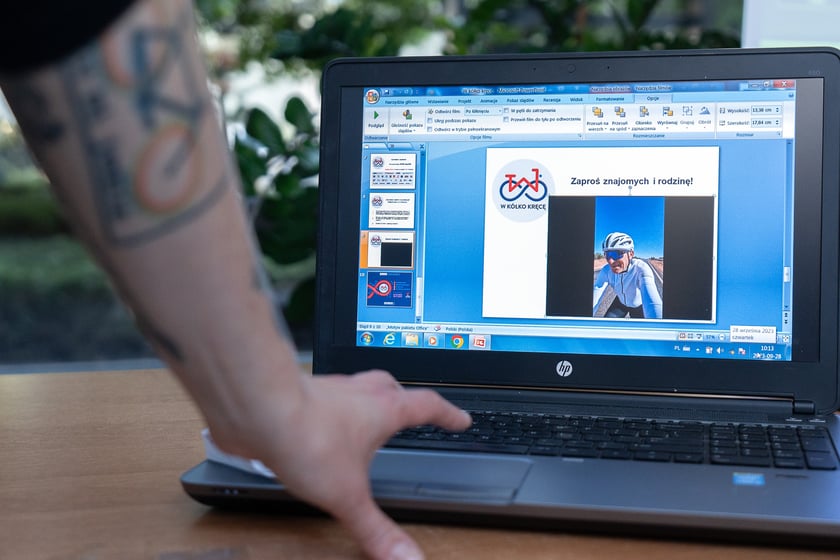 Spotkanie o akcji "W kółko kręcę" w urzędzie miejskim, 28 września 2023