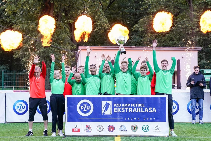 Drużyna Śląska występująca w PZU Amp Futbol Ekstraklasie