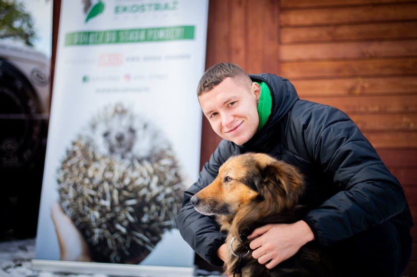 Piłkarze Śląska Wrocław odwiedzili Ekostraż