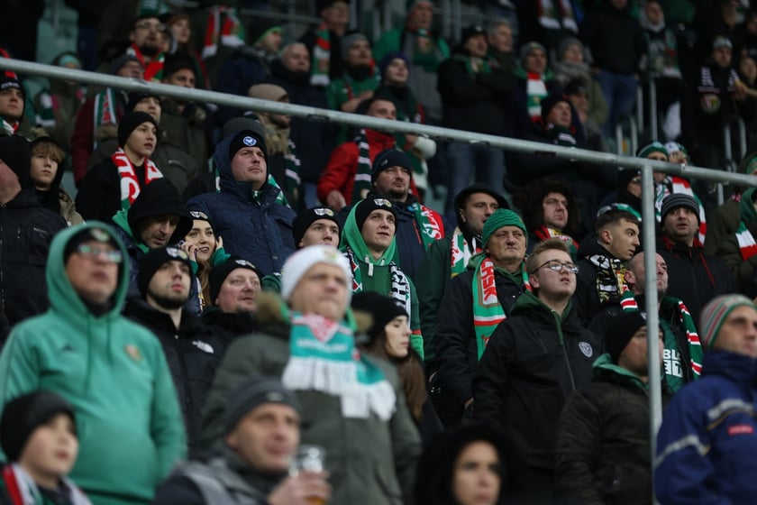 mecz Śląsk Wrocław - Korona Kielce, sobota 9 grudnia 2023
