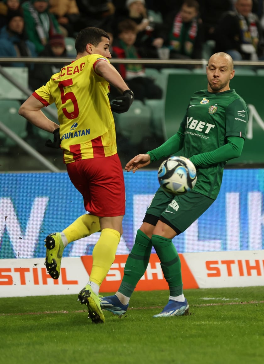 mecz Śląsk Wrocław - Korona Kielce, sobota 9 grudnia 2023